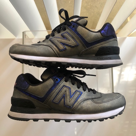 EUC New Balance ‘Mineral Glow’ | Gray/Blue | US6W - Picture 1 of 6